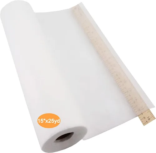 Miniatura 8 de New Brothread - Estabilizador de bordado desprendible para máquina de coser, malla invisible, 8"x8" - 100 hojas precortadas - Peso ligero 1.8 onzas