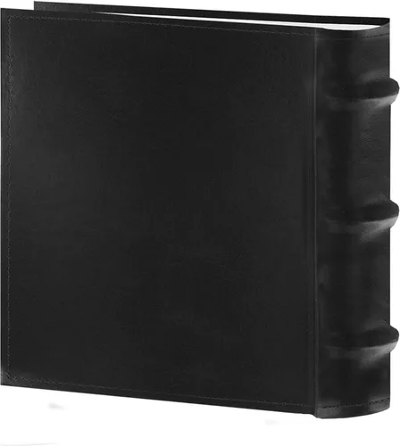 Miniatura 3 de Pioneer Photo Albums Álbum de fotos de cuero regenerado europeo de 100 bolsillos para impresiones de 4 x 6 pulgadas, color negro