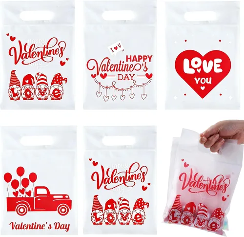 Miniatura 8 de Bolsas de regalo de otoño para Acción de Gracias, 100 piezas de bolsas de celofán para Acción de Gracias de otoño, bolsas de regalo de plástico