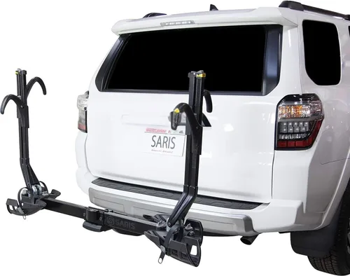 Miniatura 4 de Saris SuperClamp Soporte de enganche – Soporte de bicicleta ligero para automóvil, SUV, camión y RV – Diseño inclinable, contacto de marco cero, se