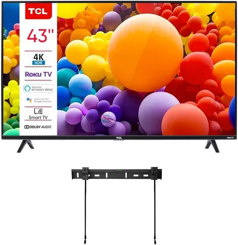 Miniatura 7 de TCL Televisor inteligente Roku LED FHD 1080p de la Serie 3 Clase de 32 pulgadas + Soporte de pared Wi-Fi de banda dual compatible con AirPlay Alexa