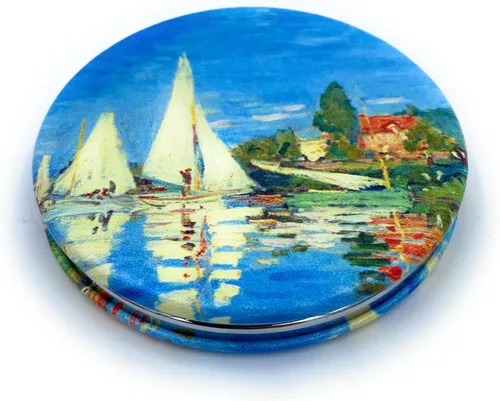 Miniatura 18 de Espejo de Mano Compacto a Granel Espejos Compactos para Bolsos Conjunto Plegable para Lápices de Labios Tamaño de Bolsillo Espejo de Mano Plegable