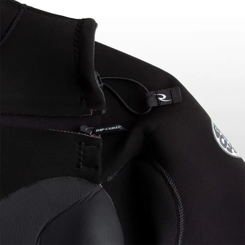 Miniatura 3 de Rip Curl Flashbomb - Traje de neopreno con cremallera en el pecho (3/2 GB, color negro, 4)