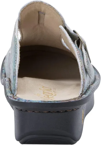 Miniatura 3 de Alegria - Zuecos clásicos de cuero para mujer, de 11.5 a 12, ancho ancho de EE. UU, Woven Wonder