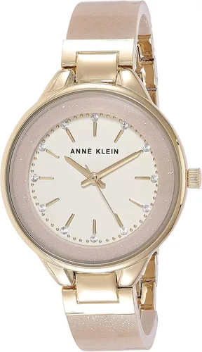 Miniatura 7 de Anne Klein Reloj de pulsera de resina acentuada con cristal prémium para mujer