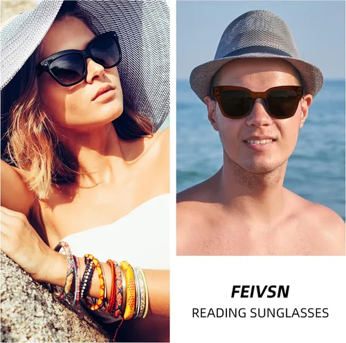Miniatura 3 de Lentes de sol bifocales para mujeres y hombres, a la moda, cuadrados, para lectura de sol, lentes de lectura UV400 al aire libre superior 0 fuerza