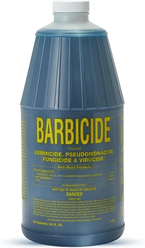 Miniatura 10 de BARBICIDE Spray desinfectante, botellas de 2 onzas (paquete de 6) – Registrado por la EPA, listo para usar profesional para salón y peluquería
