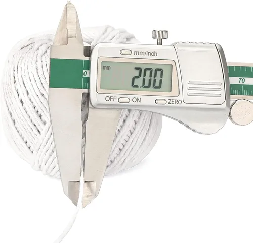 Miniatura 3 de Joycraft Bolas de cuerda de algodón natural, 984 pies, 0.079 in, duraderas para artes, manualidades, envoltura de regalos, preparación de carne