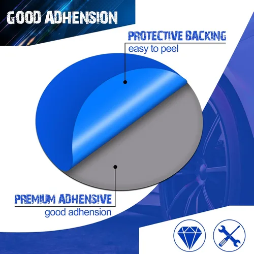 Miniatura 3 de Tallew Juego de 90 piezas para reparación de neumáticos con parche de tubo. Herramienta de reparación de neumáticos de goma natural para coche