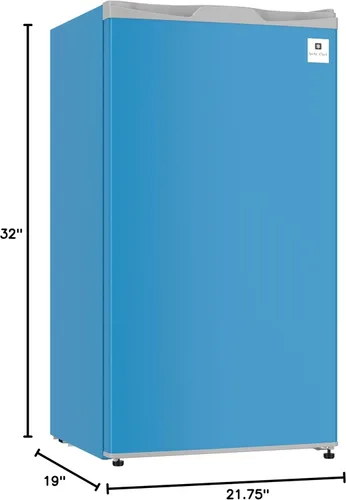 Miniatura 7 de Pequeño refrigerador Igloo de RCA, Azul