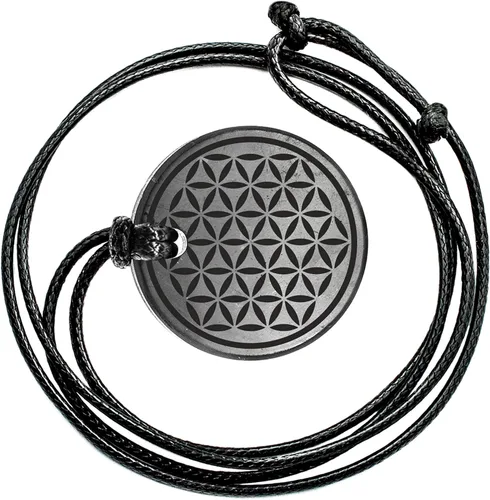 Miniatura 2 de Colgante Shungite Grabado Geometría Sagrada