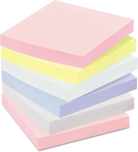 Miniatura 2 de 3M 654R24CPAP Post-It Greener Notes - Paquete de gabinete de notas verdes, 3 x 3, colores Helsinki, 24/PK