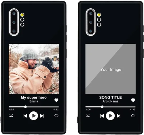 Miniatura 346 de Funda de teléfono personalizada para Samsung Galaxy S22+ / S22 Plus 5G, funda de TPU suave de vidrio templado antiarañazos personalizada con foto