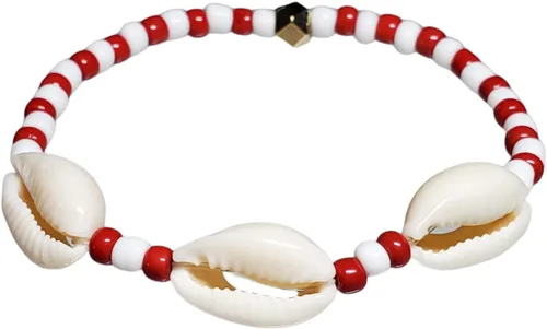 Miniatura 13 de Sea Shell Santeria Ilde Stretch Unisex Beaded Ifa Bracelet