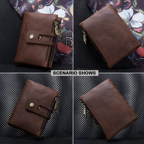 Miniatura 6 de Cartera para hombre, Café (Coffee1), Classic