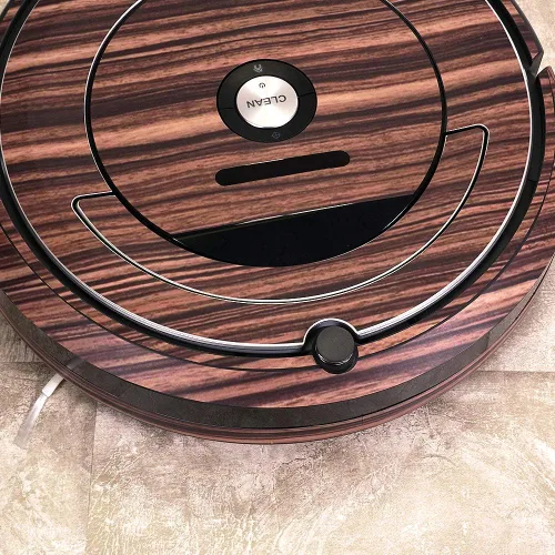 Miniatura 2 de MightySkins Skin compatible con iRobot Roomba 690 Robot Vacuum - Azul claro sólido Cubierta protectora de vinilo duradera y única Fácil