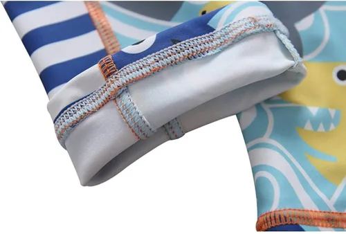 Miniatura 5 de Traje de baño de una pieza con cremallera y gorro para bebés y niños pequeños