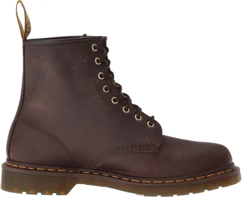 Miniatura 5 de Dr. Martens, Botas industriales ligeras para mujer Maple Zip con puntera de acero Marrón oscuro
