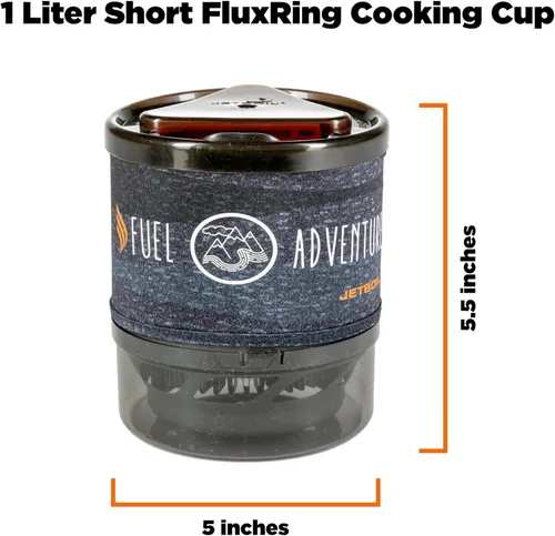 Miniatura 4 de Jetboil MiniMo - Sistema de cocina para estufa de camping y mochileros con control de calor ajustable