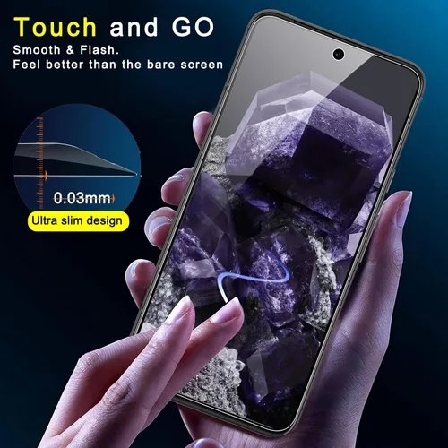 Miniatura 7 de Ferilinso Paquete de 3 protectores de pantalla de privacidad para Google Pixel 8 con 3 protectores de lente de cámara de vidrio templado, accesorios