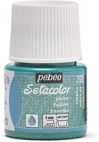 Miniatura 11 de Pebeo Setacolor - Pintura para tela (opaca, 45 ml), color dorado perla