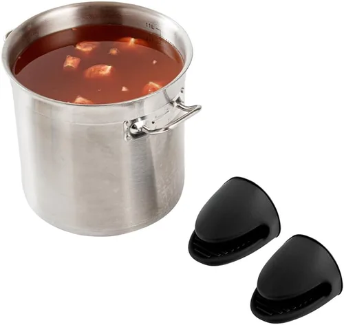 Restaurantware Comfy Grip - Manoplas Mini para Horno de 4.3 x 3.5 x 4.2 pulgadas Agarraderas de Ollas 1 juego de guantes de dedos de grado