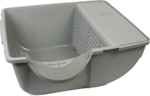 Miniatura 4 de Omega Paw Roll 'n Clean - Caja de arena autolimpiante, color marrón, grande