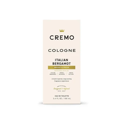 Miniatura 7 de Cremo Colonia para hombres – Espray de colonia italiana de bergamota para hombre, una combinación de bergamota italiana, flor de neroli y vetiver