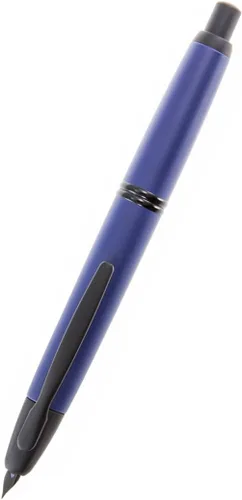 Miniatura 20 de PILOT Vanishing Point Collection - Pluma estilográfica retráctil, color azul carbonesco con detalles de rodio, tinta azul, punta fina (60149)