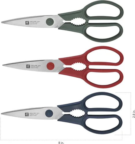Miniatura 3 de ZWILLING Now S - Juego de tijeras de 3 piezas, azul, rojo y verde Negro