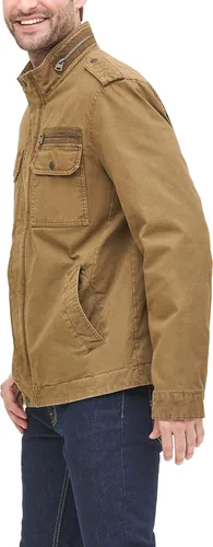 Miniatura 7 de Levis Chaqueta militar de algodón lavado grande y alto para hombre