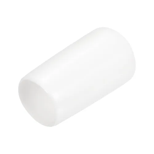 Miniatura 49 de uxcell 80 tapas de goma de 0.551 in de vinilo de identificación redonda tapa tapa de rosca de tornillo protectores negro