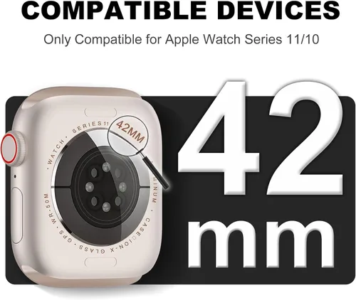 Miniatura 3 de XYF Compatible con correas cristalinas para Apple Watch de 1.929 in, 1.811 in, 1.772 in, 1.732 in, 1.654 in, 1.614 in, 1.575 in, 1.496 in, funda