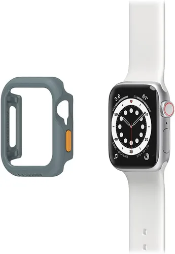 Miniatura 4 de LifeProof Funda ecológica para Apple Watch Series 4/5/6/SE de 1.732 in - Anclajes lejos (gris)