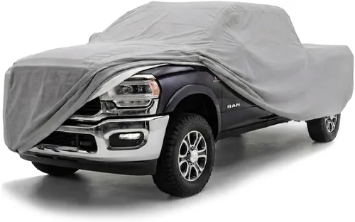 CarsCover 2006-2019 Dodge Ram 2500/3500 Crew/Mega Cab 8 pies de largo, caja completa, cubierta para camión de 4 puertas, resistente, Ultrashield,