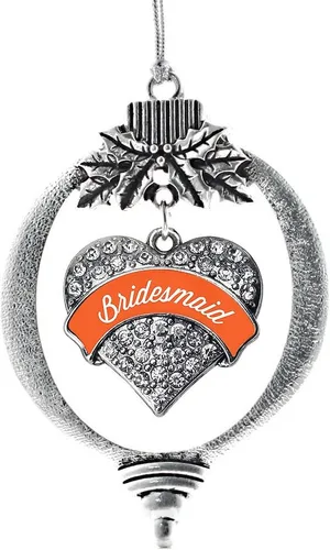 Miniatura 239 de Inspired Silver - Adorno con dije de hermana gemela - Adornos navideños de plata con circonitas cúbicas