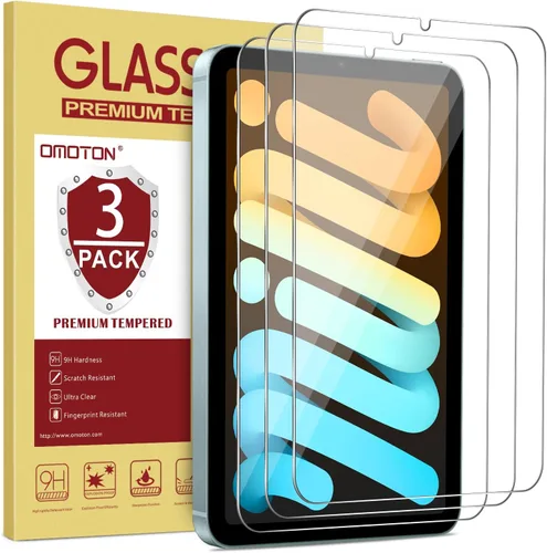 Miniatura 13 de OMOTON Paquete de 2 protectores de pantalla compatibles con iPad de 9ª, 8ª, 7ª generación (10.2 pulgadas, iPad 9/8/7, 2021 y 2020 y 2019) compatible