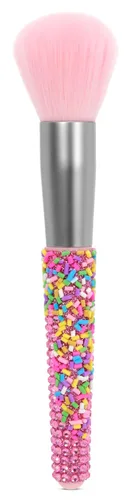 Miniatura 7 de iscream Rainbow Sprinkles - Brocha para maquillaje de 7 pulgadas con cerdas coloridas y mango de espolvoreo
