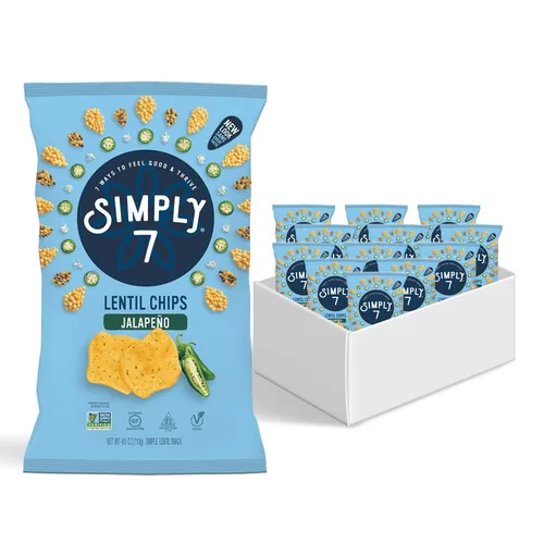 Miniatura 9 de Simply 7 - Botana de chips de lentejas