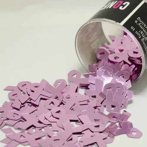 Miniatura 10 de Cinta de confeti consciente 1/8" rosa - paquete al por menor #9717 QS0