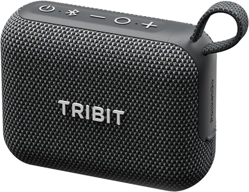 Altavoz portátil Tribit PocketGo con Bluetooth, 20 horas de reproducción, IP68 resistente al agua/polvo, inalámbrico, BT6.0, para la ducha, sonido