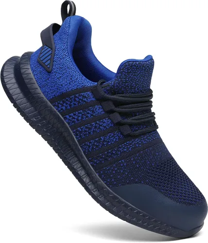 Zapatos de punta de acero para hombres y mujeres, cómodos, ligeros, zapatos de seguridad para el trabajo, a prueba de pinchazos, antideslizantes,