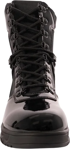 Miniatura 7 de Rothco Botas tácticas de alto brillo con cremallera lateral - 8 pulgadas