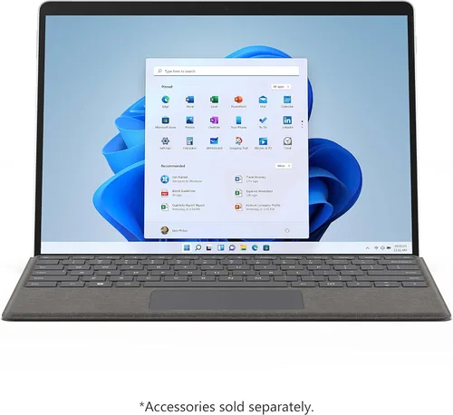 Miniatura 7 de Microsoft Surface Pro 8 - Pantalla táctil de 13 pulgadas, Intel® Evo Platform, Core™ i7, memoria de 16 GB, SSD de 256 GB. Solo dispositivo, platino