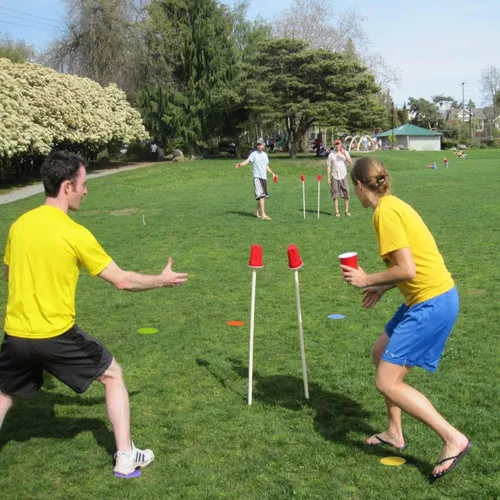 Miniatura 7 de Marcadores de punto Emhumn de 4 pulgadas y 9 pulgadas de polietileno para puntos de agilidad para entrenamiento en gimnasio/educación física, baile