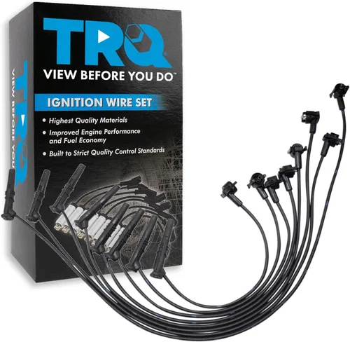 Miniatura 85 de Kit de cables para bujías de encendido del motor TRQ para Ford F250 F350 Super Duty V8 6.2L Nuevo