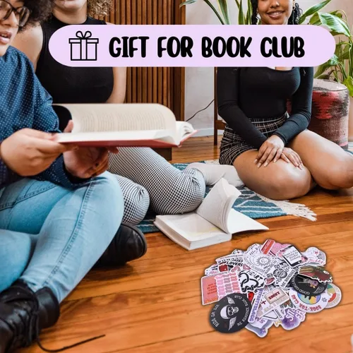 Miniatura 4 de Calcomanías de libro para Kindle, calcomanías de lectura Smut Bookish para adultos, picante, Booktok Smutty, divertida calcomanía estética, apoyo