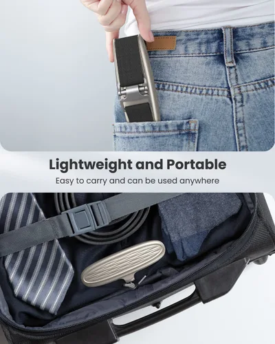 Miniatura 4 de RENPHO Báscula de equipaje para maletas, báscula digital portátil para viajes, báscula de pesaje de equipaje de mano con gancho, función de tara