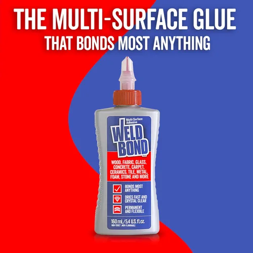 Miniatura 7 de Weldbond Pegamento multiusos, se adhiere a la mayoría de cualquier cosa. Pegamento no tóxico, pegamento para madera o con manualidades de vidrio
