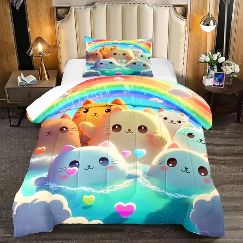 Miniatura 34 de Juego de edredón de 3 piezas con 2 fundas de almohada, tamaño Queen, diseño africano de DJ Girl de microfibra suave, regalo para mujeres y niñas